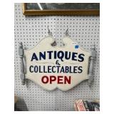 Antique-Style Wooden Sign, 24x18"