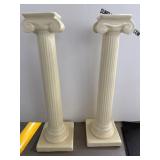 Ceramic Column Candle Holders