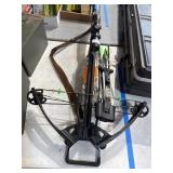 Compound Crossbow with Scope and Arrows
