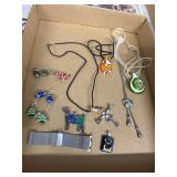 Jewelry Lot with Pendants and Earrings