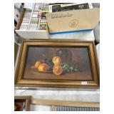 Still-Life Painting in Gold-Tone Frame