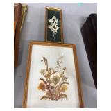 Framed Dried Floral Arrangements