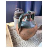 Terracotta and Glazed Ceramic Jugs