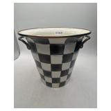 MacKenzie-Childs Checkered Bucket, 8' Tall