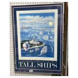 Tall Ships 1986 Poster, 21x29 Inches