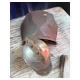 Metal Armor Helmet and Chest Plate