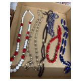 Multi-Color Beaded Necklaces