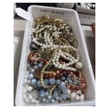 Tray of Assorted Craft Jewelry