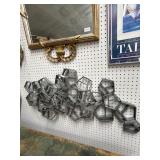 Metal Wall Sculpture, 45x23 Inches