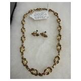 Rose and Yellow Gold-Filled Jewelry Set