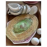 Glass and Porcelain Dishware