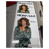 Virginia Slims Tin Litho Signs