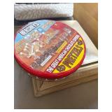 Hershey's Tin, Framed Art, and Goat Plate