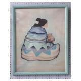 Framed Artwork Signed by Artist