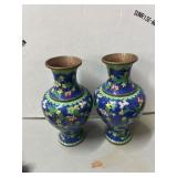 Cloisonne Enamel Vases