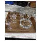 Vintage crystal glass w/ Thomas Webb Crystal Glass