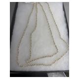 Two Vintage Trifari Pearl Necklaces