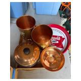 Copper and Red Beerware