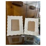 Two Lenox Ceramic Frames
