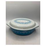 Pyrex Snowflake Casserole with Lid
