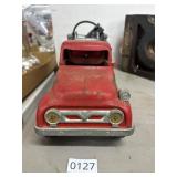 Vintage T.F.D. No. 5 Toy Fire Truck