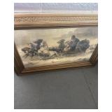 30x44 Painting Signed A. Schreyer