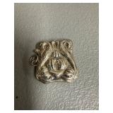 Sterling Victorian Stamp Holder