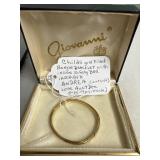 Child's Gold-Filled Bangle Bracelet