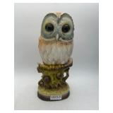 Ceramic Owl Figurine, 11' Tall