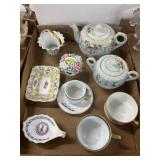 Fine Porcelain Tea Set and Dishware