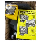 Contax Guide Book and Camera Accessories
