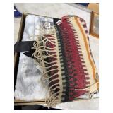 Isaac Mizrahi Throw Blanket and Pistil Blanket