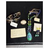 4 Miriam Haskell Jewelry Items