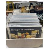 Vinyl Records in Box