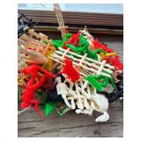 Vintage-Style Plastic Cowboy Figurines