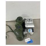 Nikon Coolpix 3200, Selsi Binoculars, Box