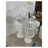 Two-Piece Ceramic Decorative Lot
