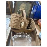 Longaberger Baskets and Mixed Decor Lot