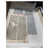 Antique Manuscript Pages