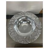 13-Inch Embossed Metal Bowl