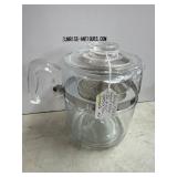 Pyrex Glass 9-Cup Percolator