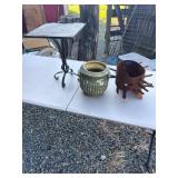 Iron Decor: Table, Planter, Mask
