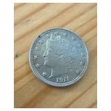 1911 Liberty Head Nickel Coin