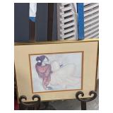 Two Framed Prints by R.C. Gorman