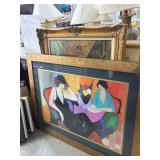 Framed Maria & Susie Tarkay Print