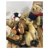 Plush Toys from Various Makers