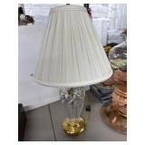 Waterford Crystal Lamp with Shade