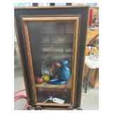 Framed Still Life Painting, 13 x 23 1/2