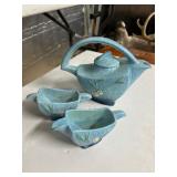 Roseville Wincraft Teaset, 1940s