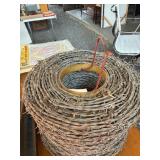 Coiled Barbed Wire With Metal Handle